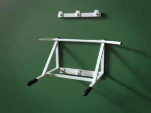 pullup bar and pushup sticks 3D Model