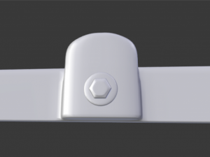 pullup bar and pushup sticks 3D Model