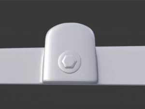 pullup bar and pushup sticks 3D Model