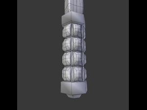 pullup bar and pushup sticks 3D Model