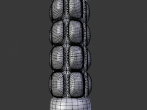 pullup bar and pushup sticks 3D Model