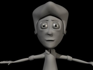 cartoon style character 3D Model