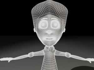cartoon style character 3D Model