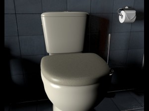 bathroom with 3D Modell