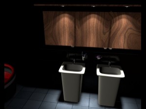 bathroom with 3D Modell