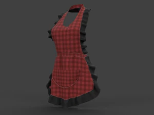 mutfak önlüğü 3D Model