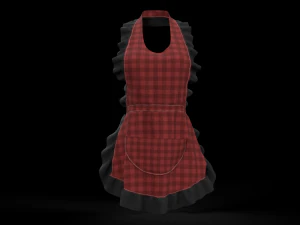 kitchen apron 3D Model