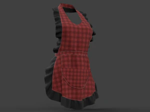 kitchen apron 3D Model