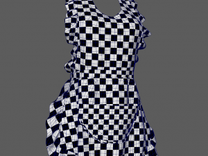 kitchen apron Modello 3D