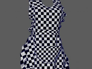 kitchen apron 3D Model