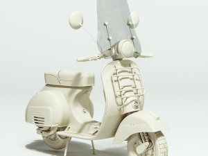 Vespa 3 3D Model