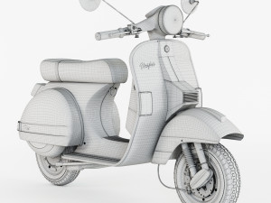 Vespa-Px Modèle 3D