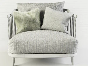 Armchair 02 3D Model