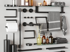 Bathroom set 2 3D Model