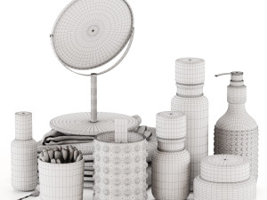 Bathroom set 04 Modelo 3D