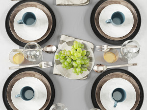 Tableware 010 3Dモデル