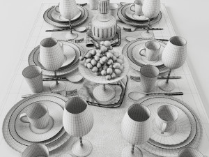 Tableware 010 3Dモデル
