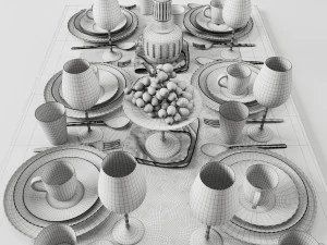 Tableware 010 3D Model