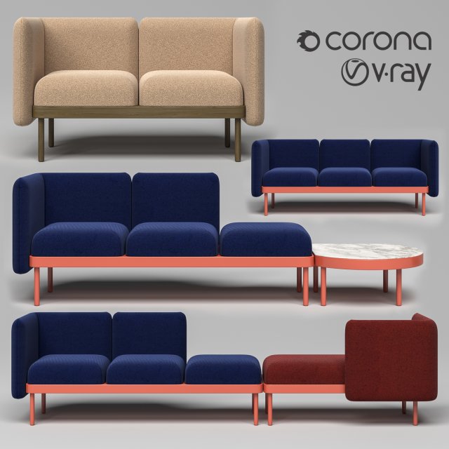 sancal mosaico Modello 3D .c4d .max .obj .3ds .fbx .stl .blend