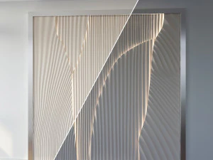 panel with light 3D Model