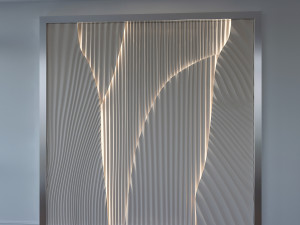 panel with light Modèle 3D