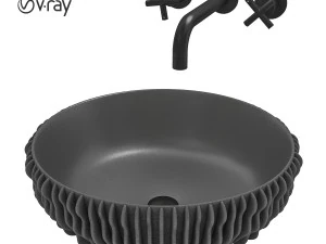 korall basin meir круглий носик 3D Модель