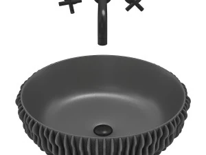 korall basin meir round spout 3D Model