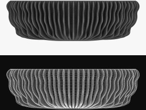korall basin meir round spout 3D Model