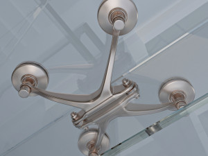 spider for glass 3D Model