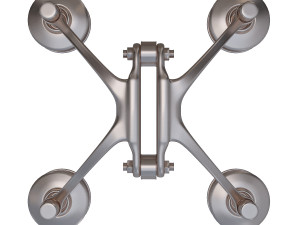 spider for glass Model 3D