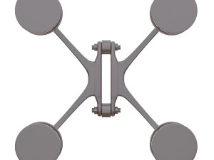 spider for glass 3D Model