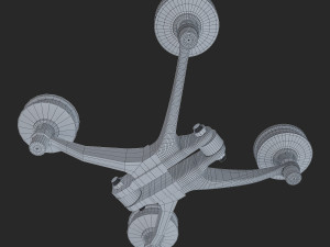 spider for glass Model 3D