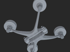 spider for glass Model 3D