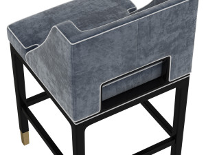 american bar stool Modèle 3D