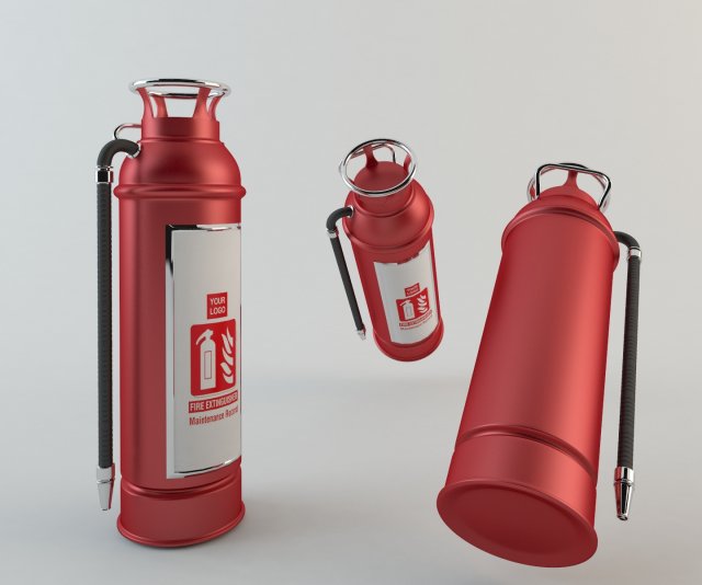 hmnlb fire extinguisher 3D मॉडल .c4d .max .obj .3ds .fbx .stl .blend 