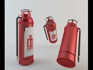 hmnlb fire extinguisher 3D मॉडल