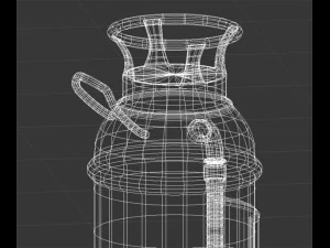 hmnlb fire extinguisher 3D Model