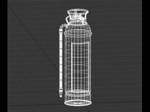 hmnlb fire extinguisher 3D मॉडल