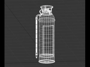 hmnlb fire extinguisher 3D Model