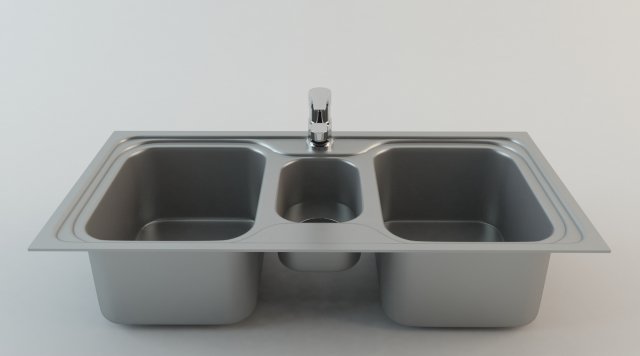 hmnlb jf sink 3D Модель .c4d .max .obj .3ds .fbx .stl .blend 