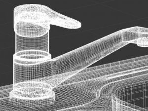 hmnlb jf sink 3D Model