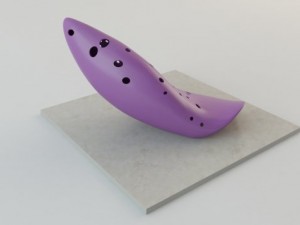 hmnlb flus arch model 3D मॉडल