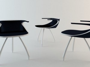 hmnlb em armchair vol01 3D 모델