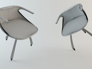hmnlb em armchair vol01 3D 모델