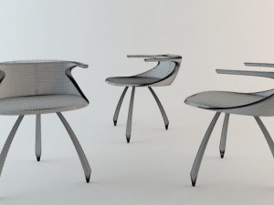 hmnlb em armchair vol01 3D 모델