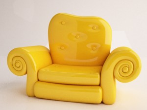 armchair 01 3D Model