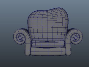 armchair 01 3D Model