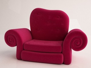 armchair 01 3D Model