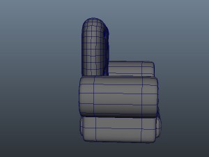 armchair 01 3D Model