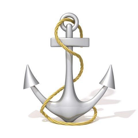 anchor 3D 模型 .c4d .max .obj .3ds .fbx .stl .blend 